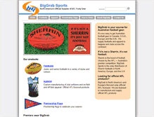 Tablet Screenshot of biggrabsports.com